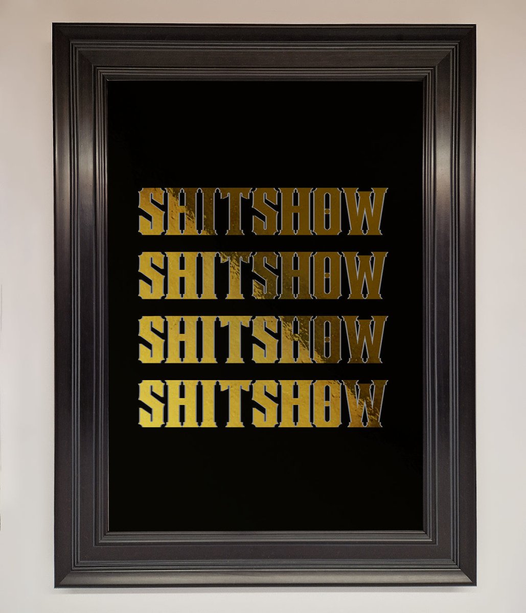 Rude Quote Foil Print-2