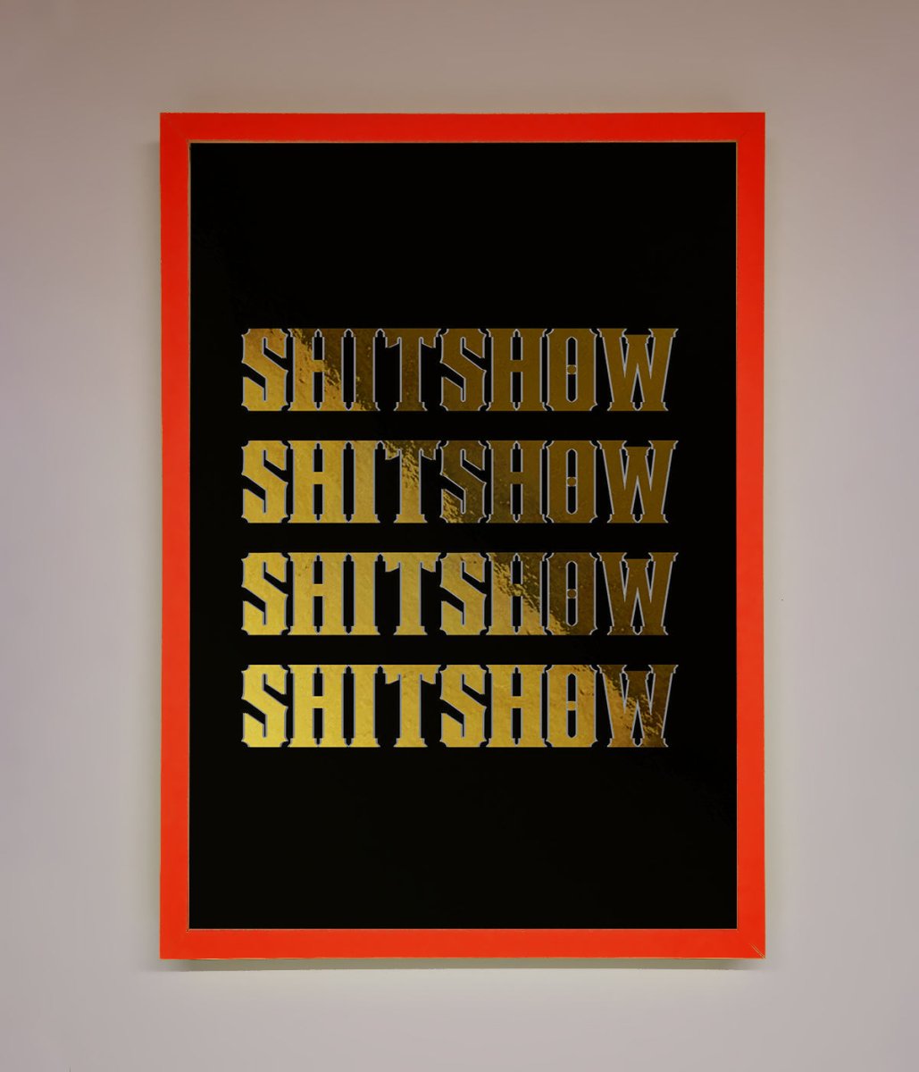 Rude Quote Foil Print-14