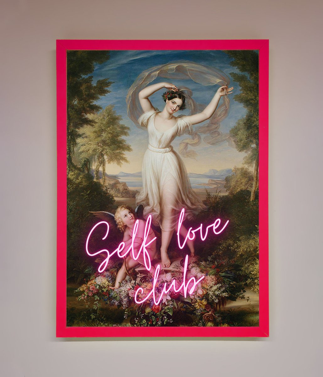 Self Love Club Framed Wall Art-5