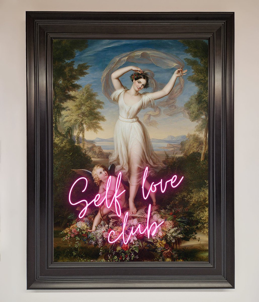Self Love Club Framed Wall Art-15