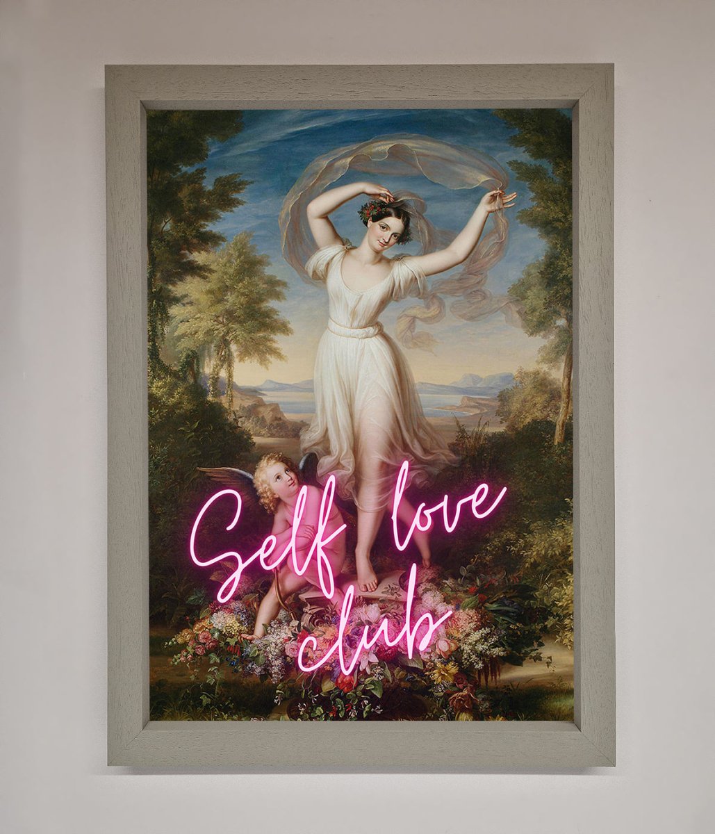 Self Love Club Framed Wall Art-3