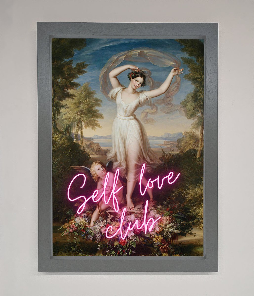 Self Love Club Framed Wall Art-4