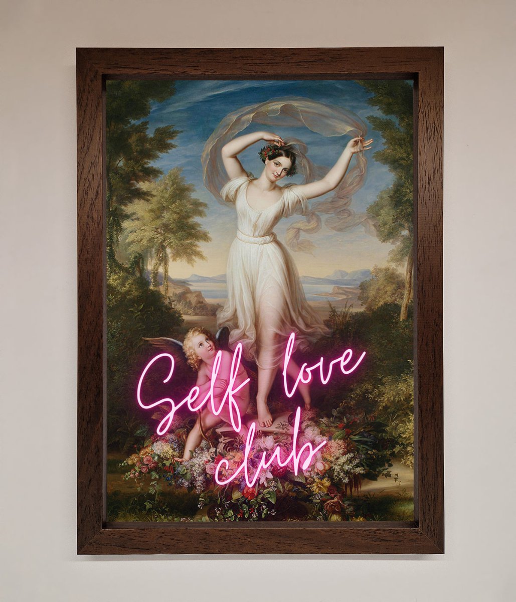 Self Love Club Framed Wall Art-18