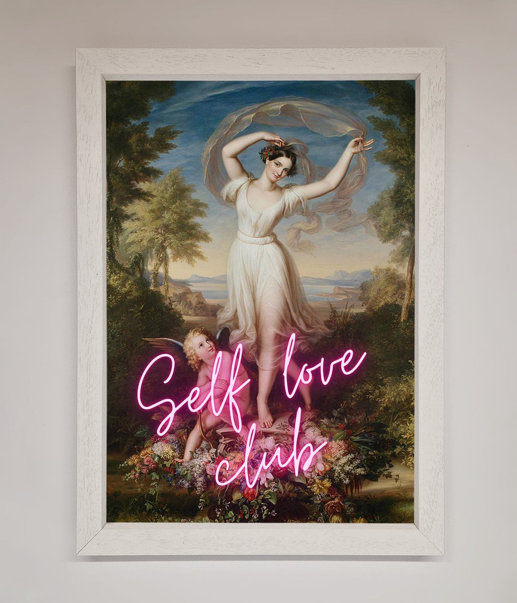Self Love Club Framed Wall Art-2