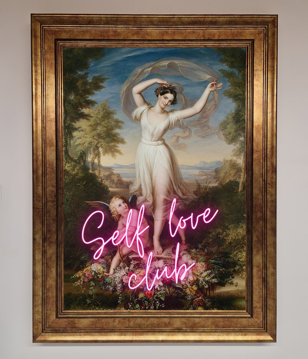 Self Love Club Framed Wall Art-13