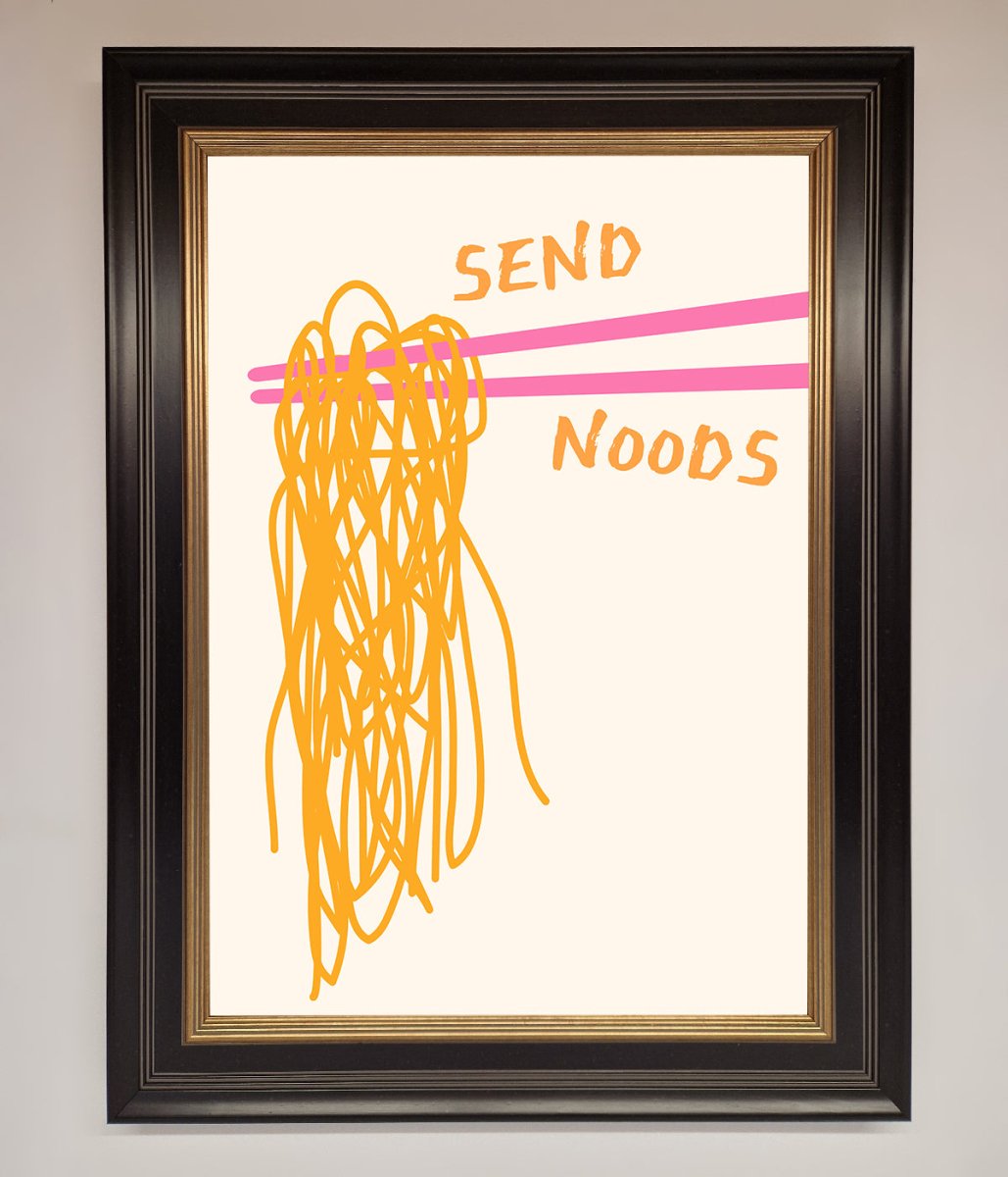 Send Noods Framed Poster-9