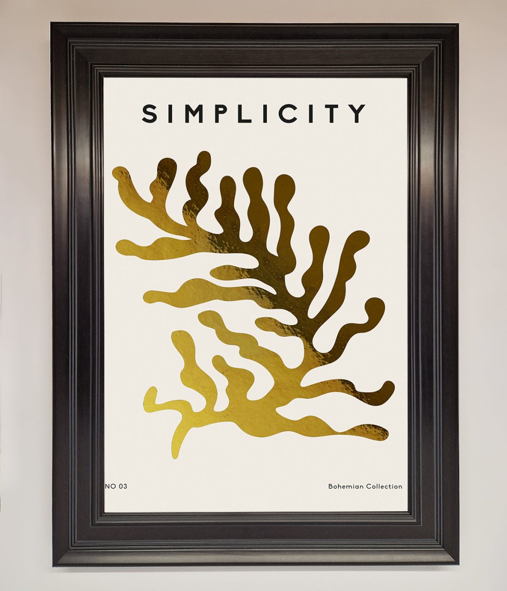 Simplicity Plant Foil Print-0