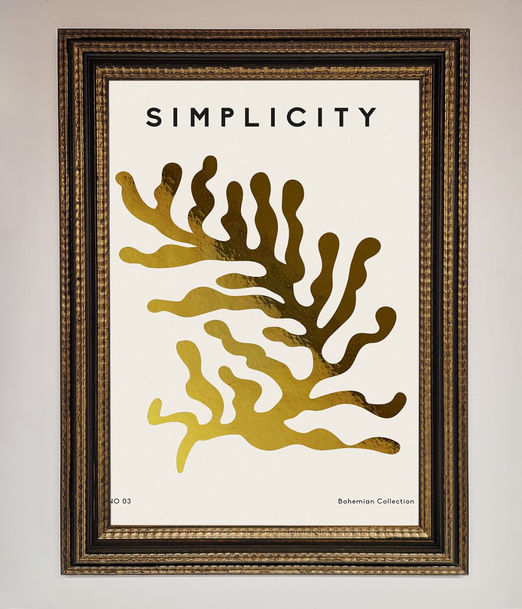Simplicity Plant Foil Print-18