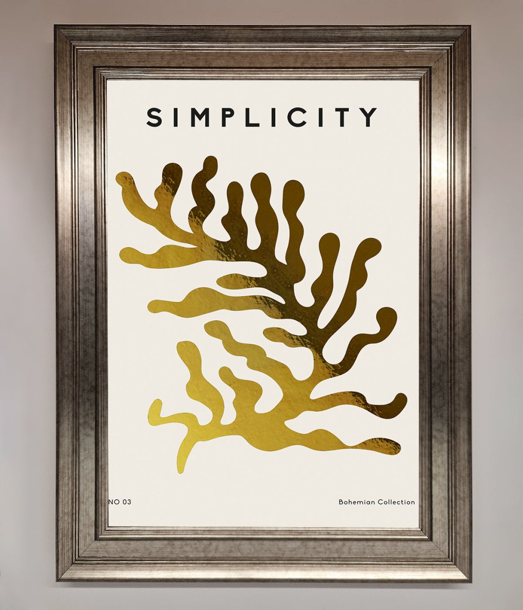 Simplicity Plant Foil Print-1