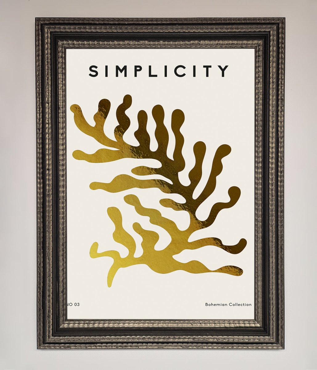 Simplicity Plant Foil Print-17