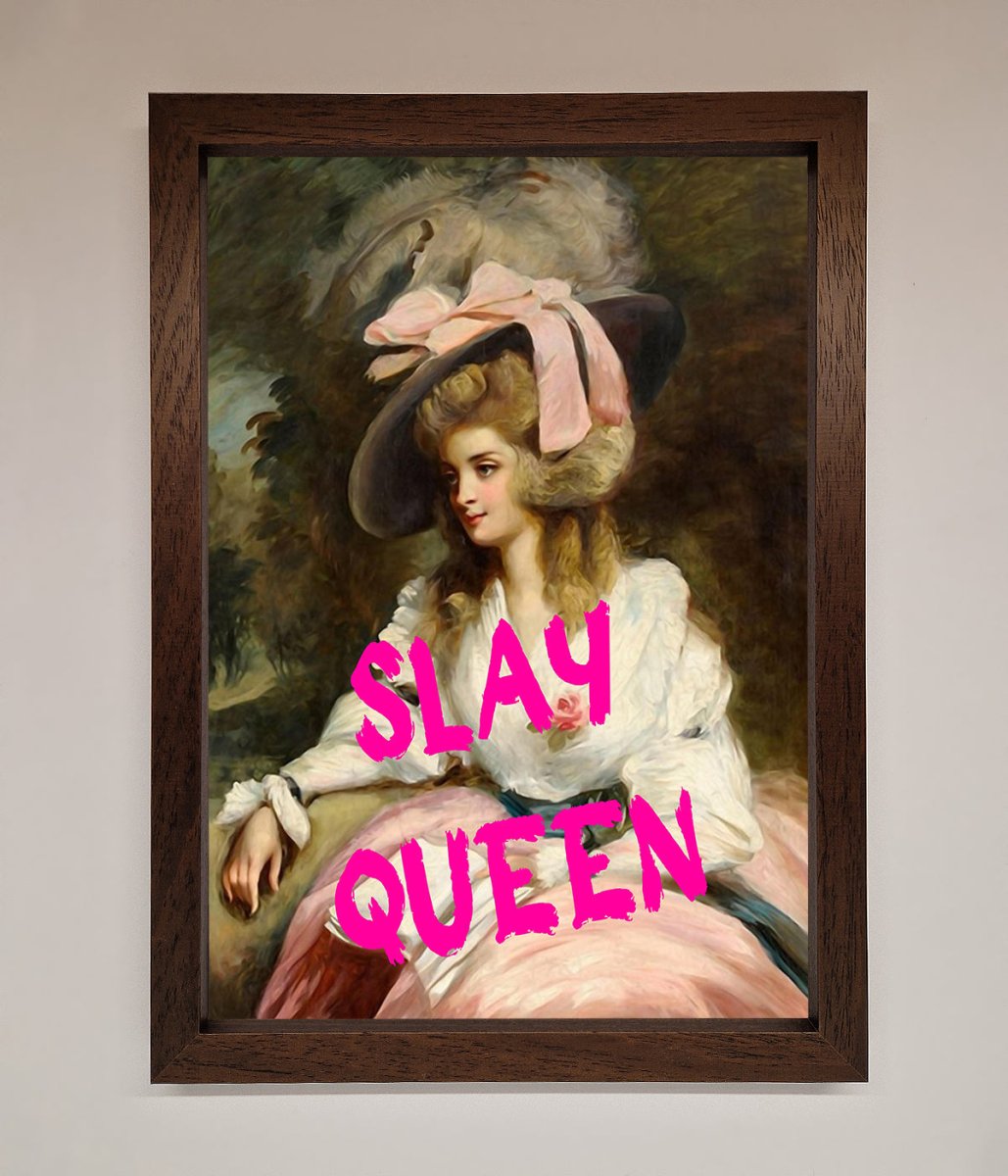 Slay Queen Framed Poster-9