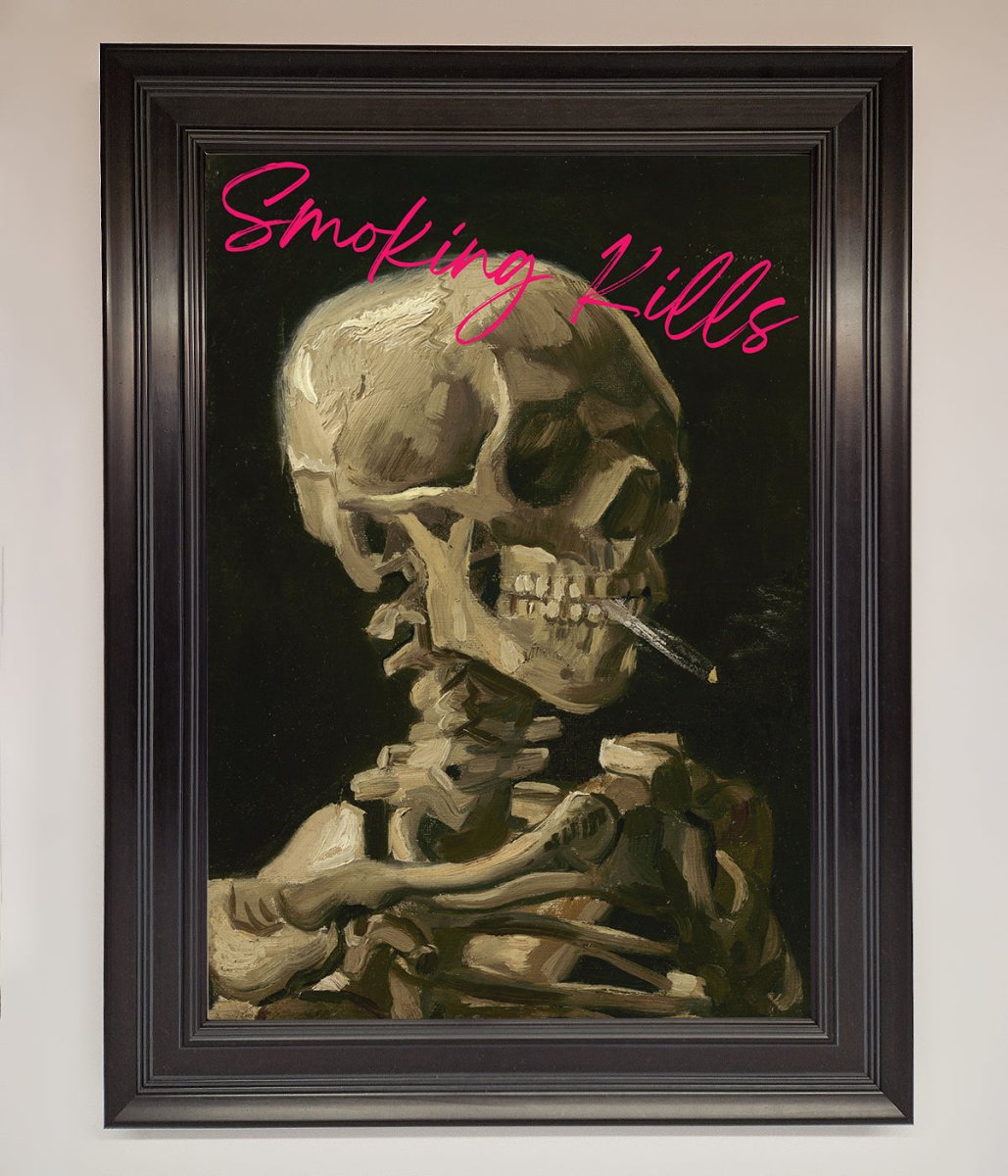 Smoking Kills Framed Wall Art-6