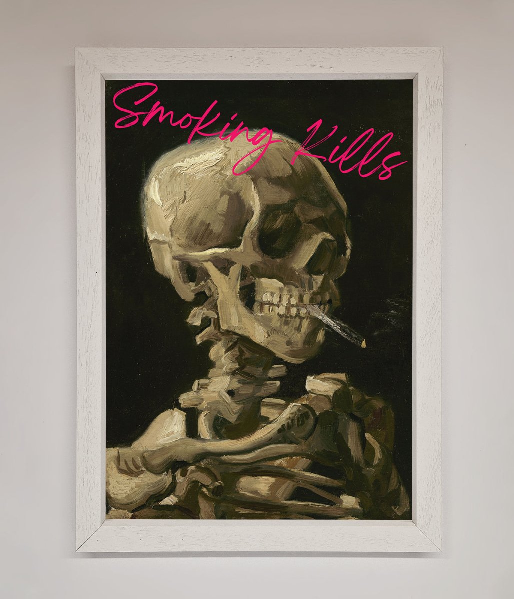Smoking Kills Framed Wall Art-2