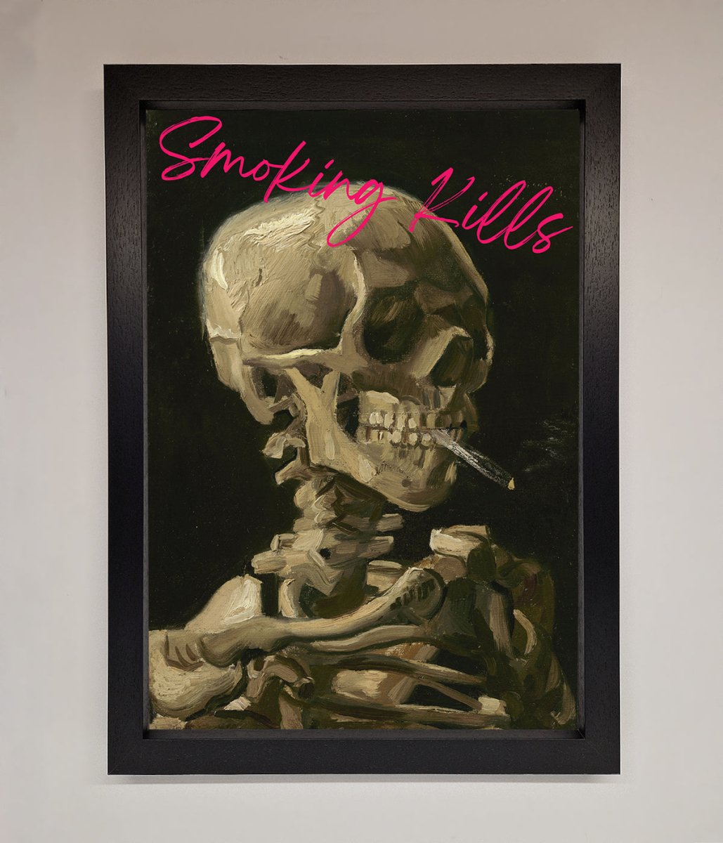 Smoking Kills Framed Wall Art-1