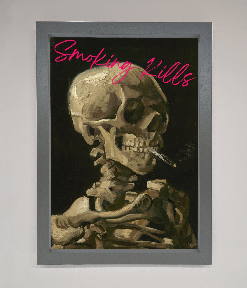 Smoking Kills Framed Wall Art-4