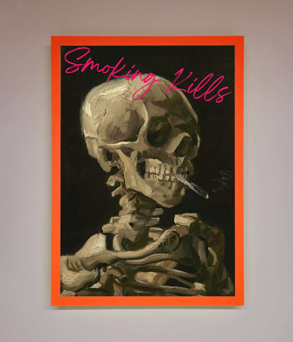 Smoking Kills Framed Wall Art-11