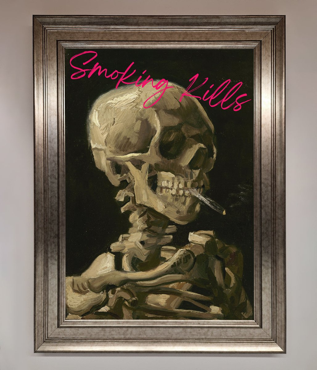 Smoking Kills Framed Wall Art-5