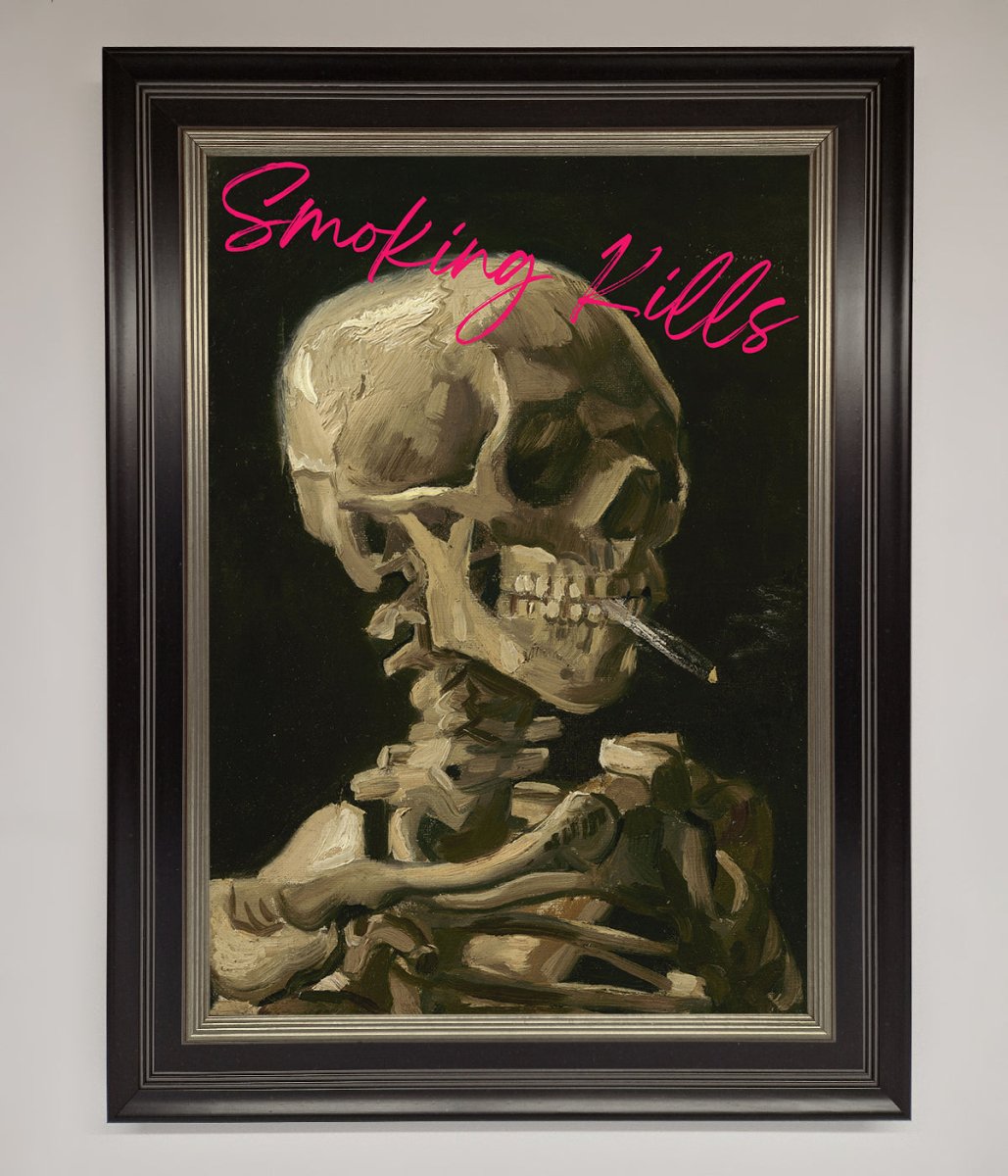Smoking Kills Framed Wall Art-8