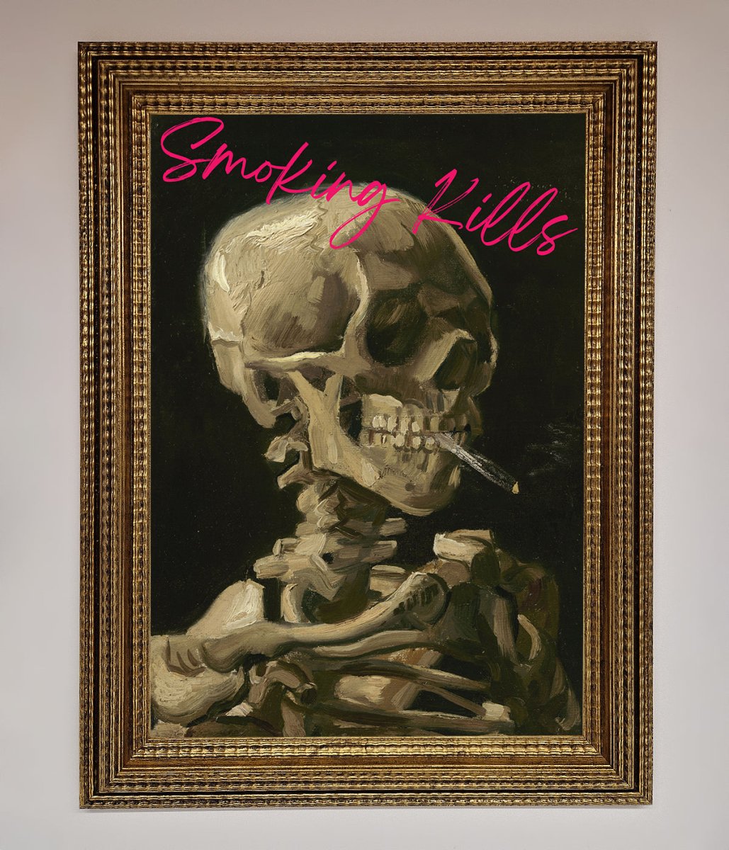 Smoking Kills Framed Wall Art-0