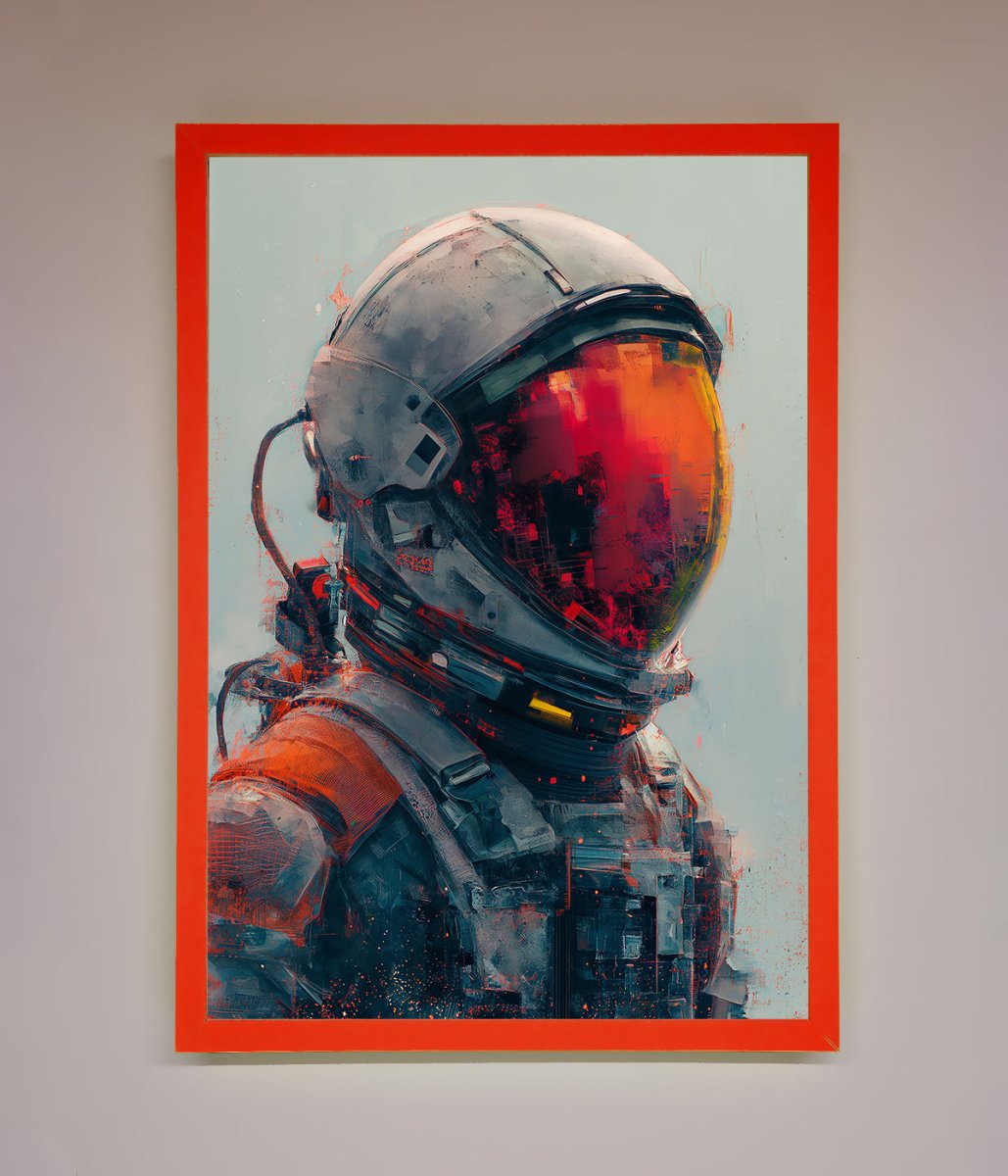 Space Man Framed Wall Art-14