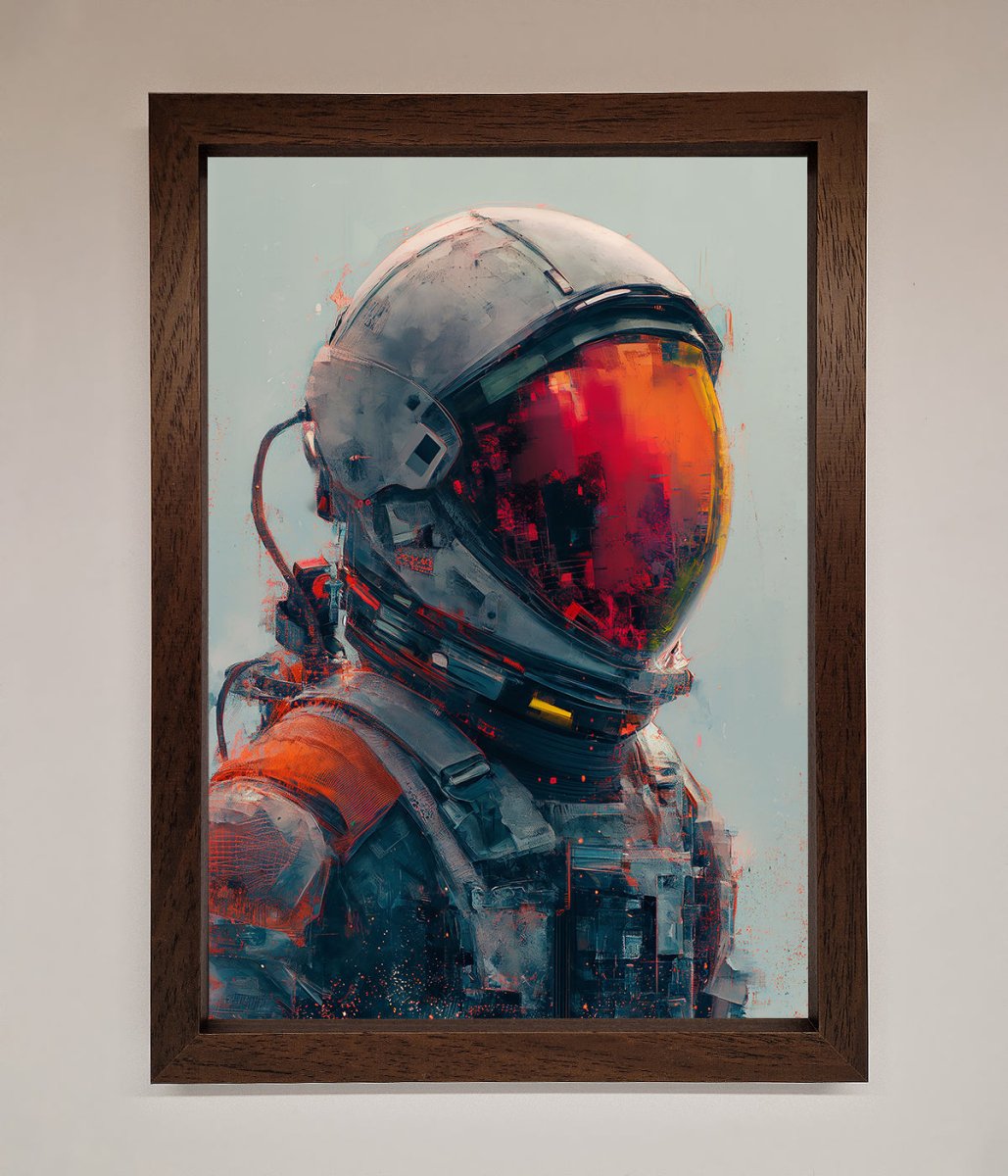 Space Man Framed Wall Art-4