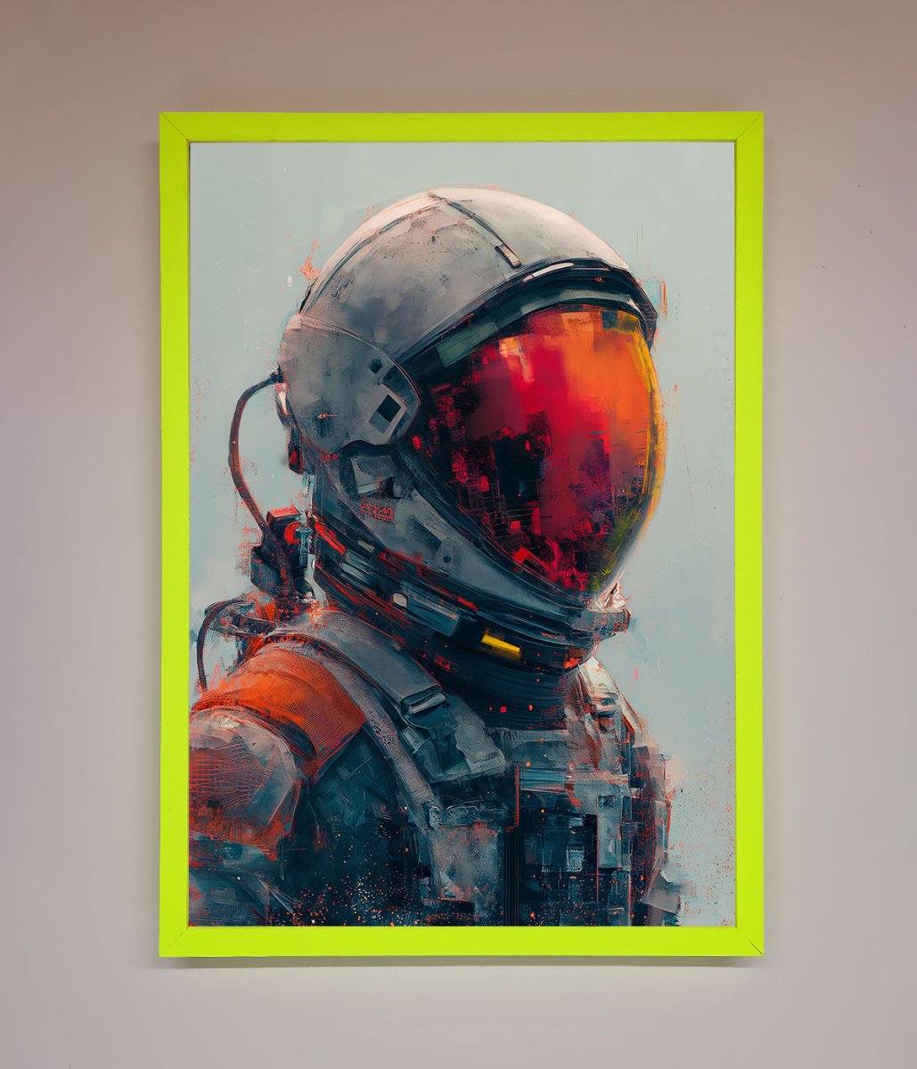 Space Man Framed Wall Art-12