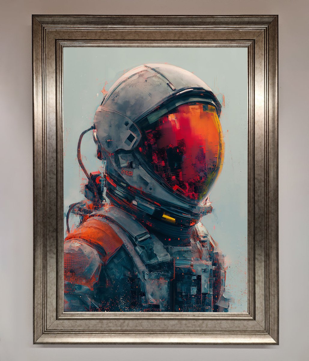 Space Man Framed Wall Art-5