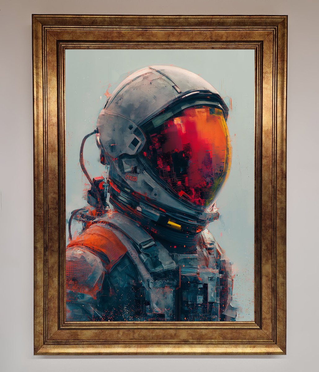 Space Man Framed Wall Art-7
