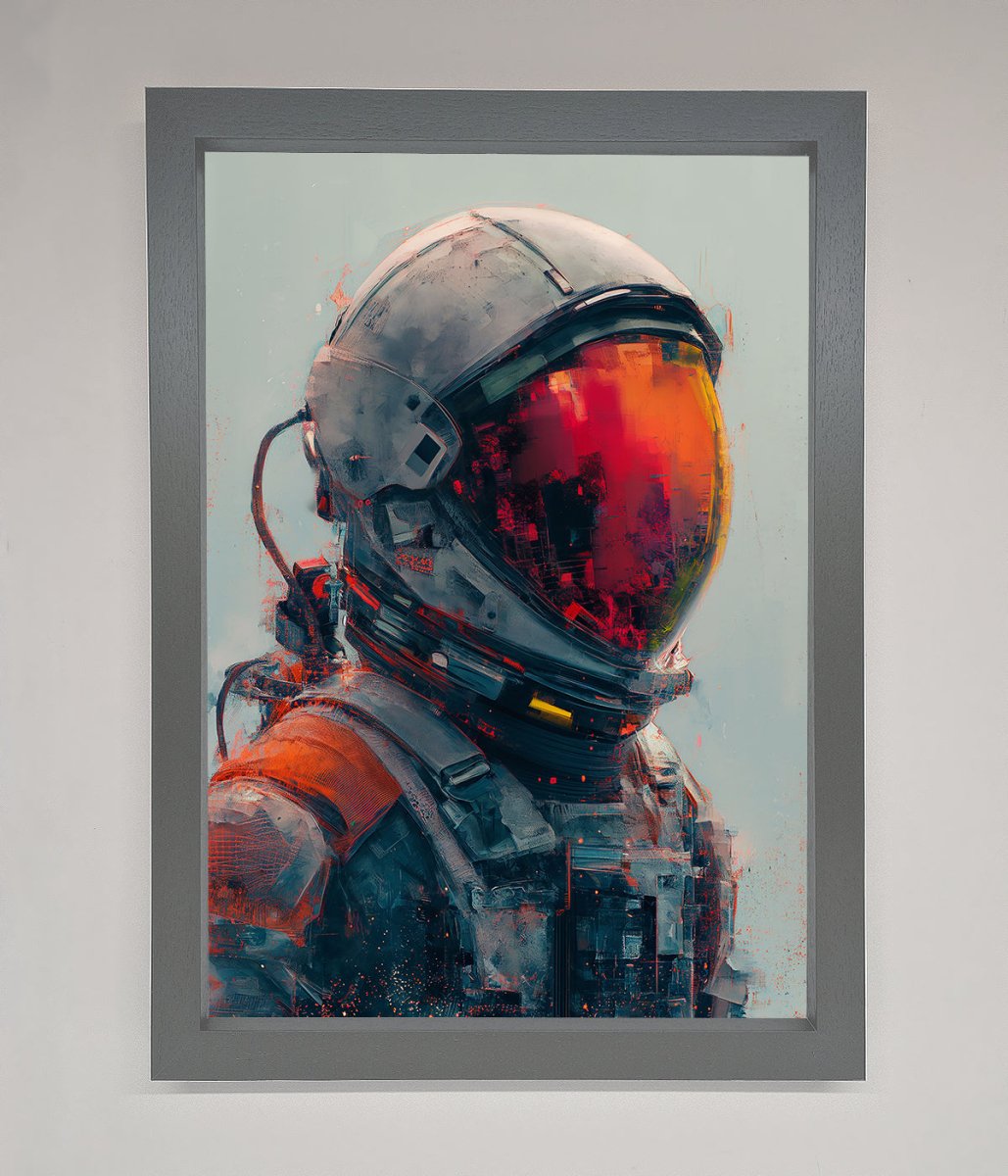Space Man Framed Wall Art-3