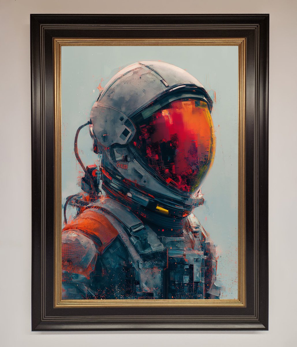 Space Man Framed Wall Art-9