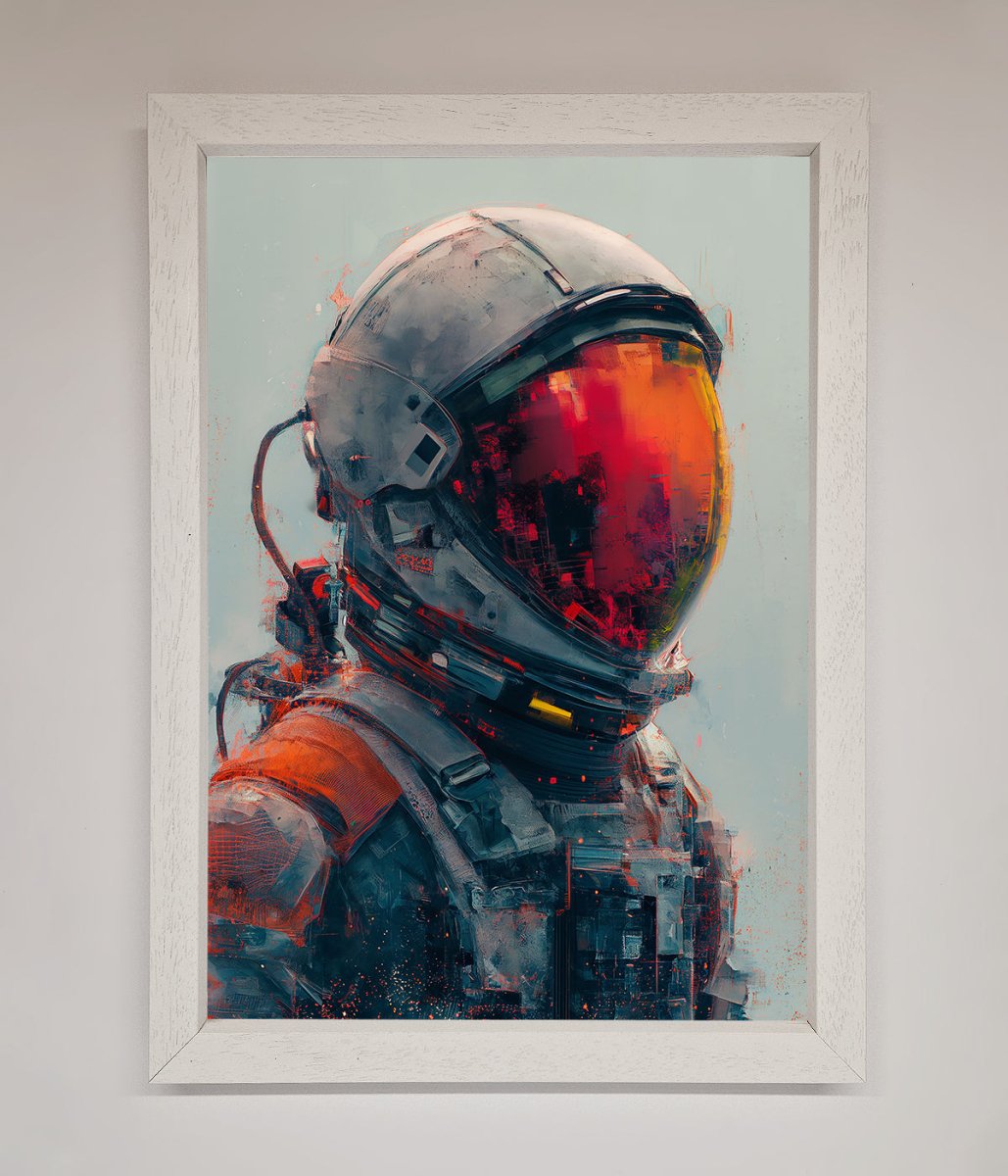 Space Man Framed Wall Art-1