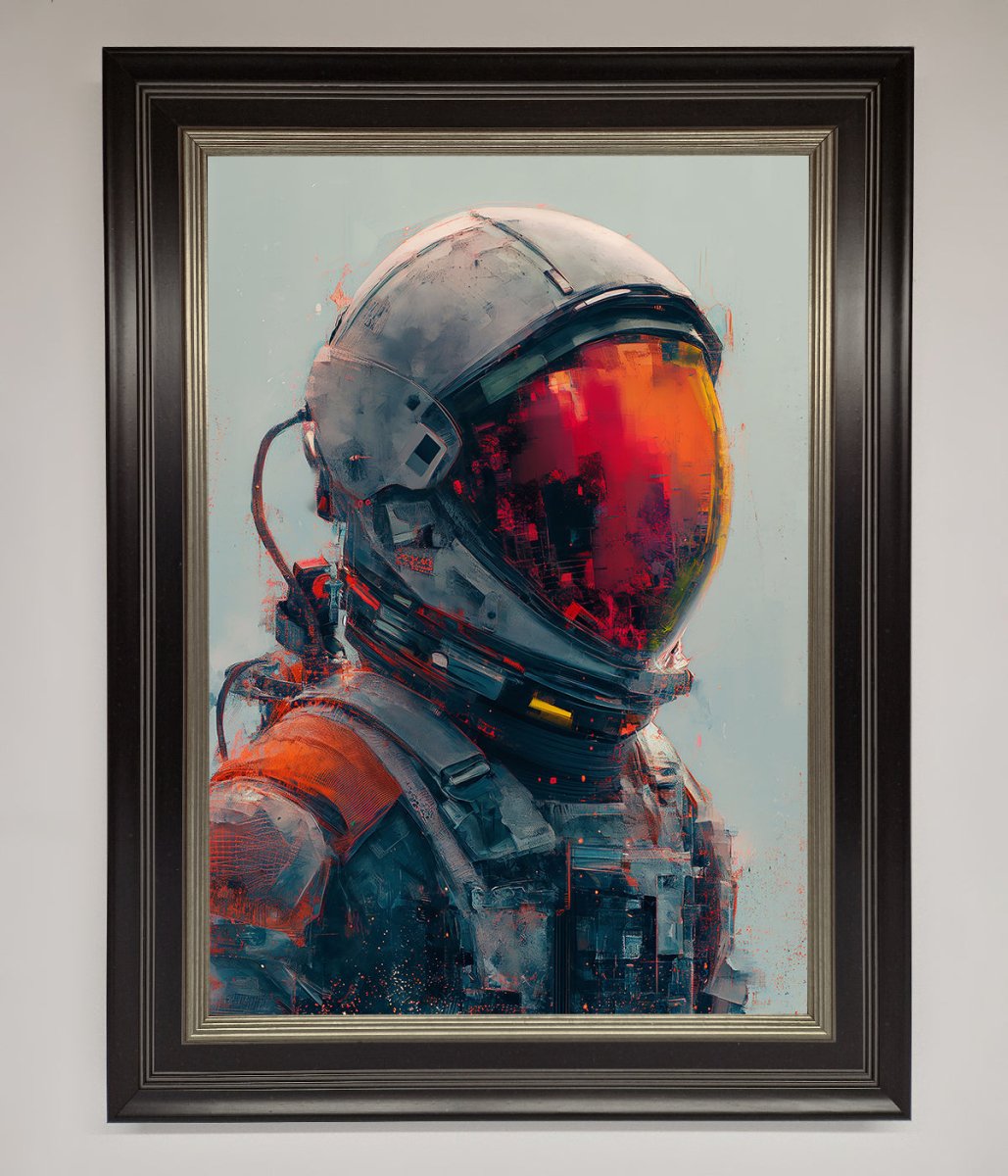Space Man Framed Wall Art-8