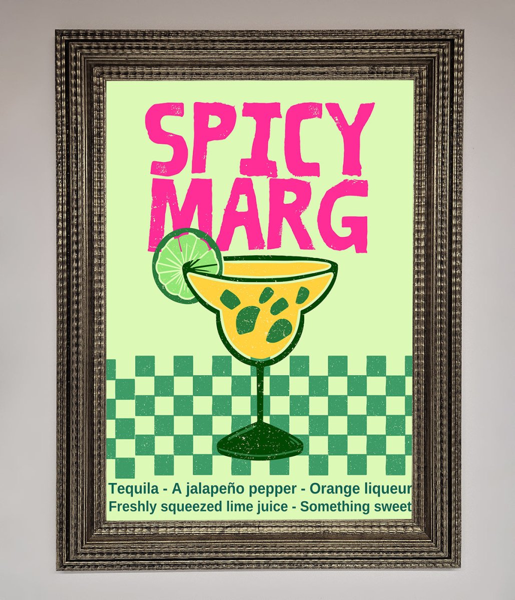 Spicy Marg Framed Poster-16