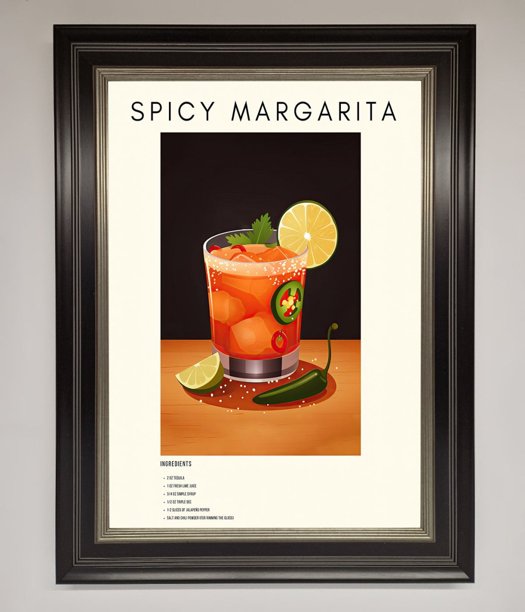 Spicy Margarita A1 Framed Poster-8