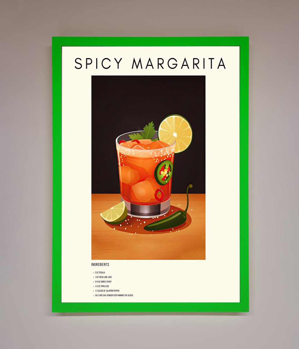 Spicy Margarita A1 Framed Poster-11