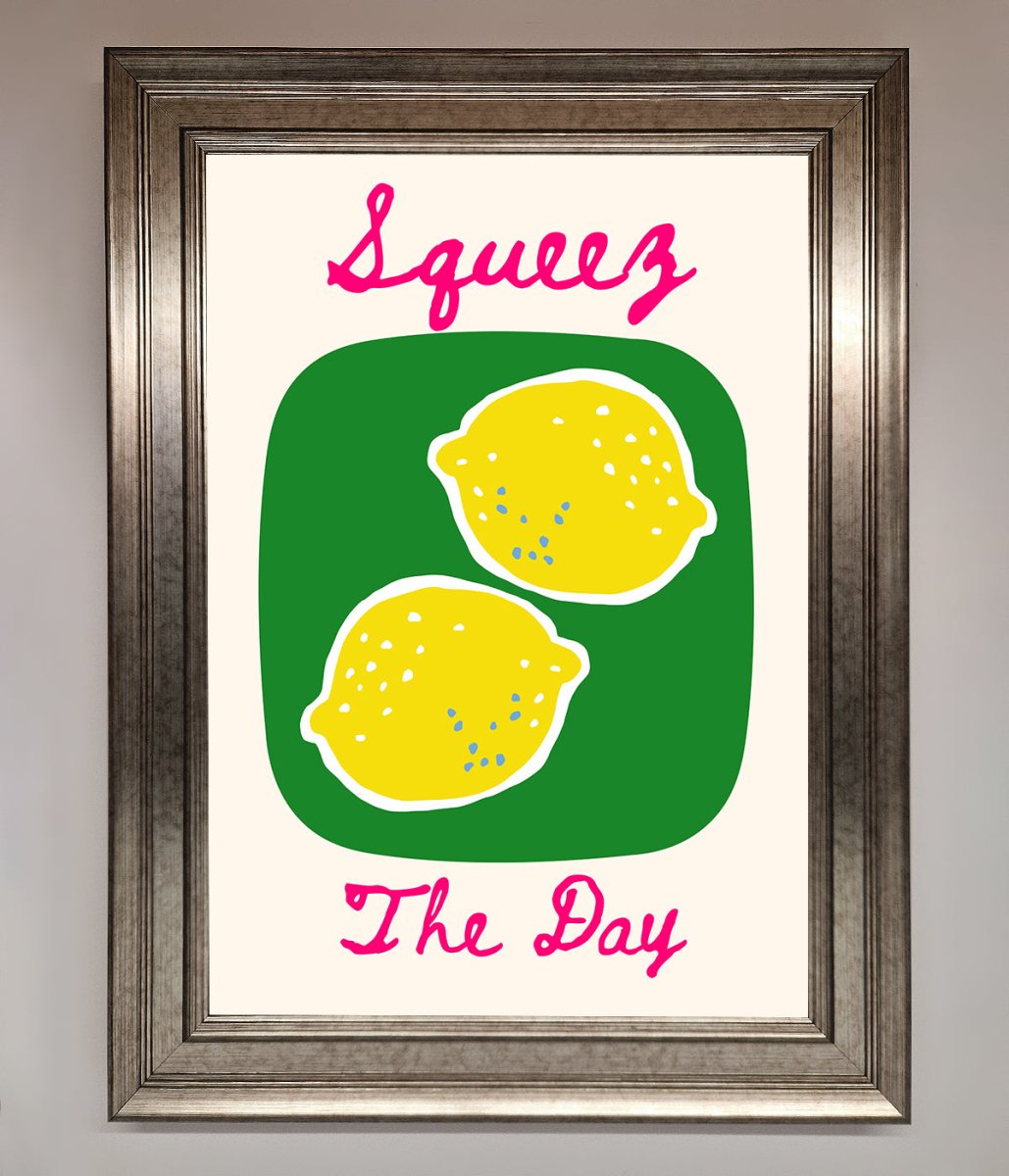 Squeeze The Day Framed Poster-5