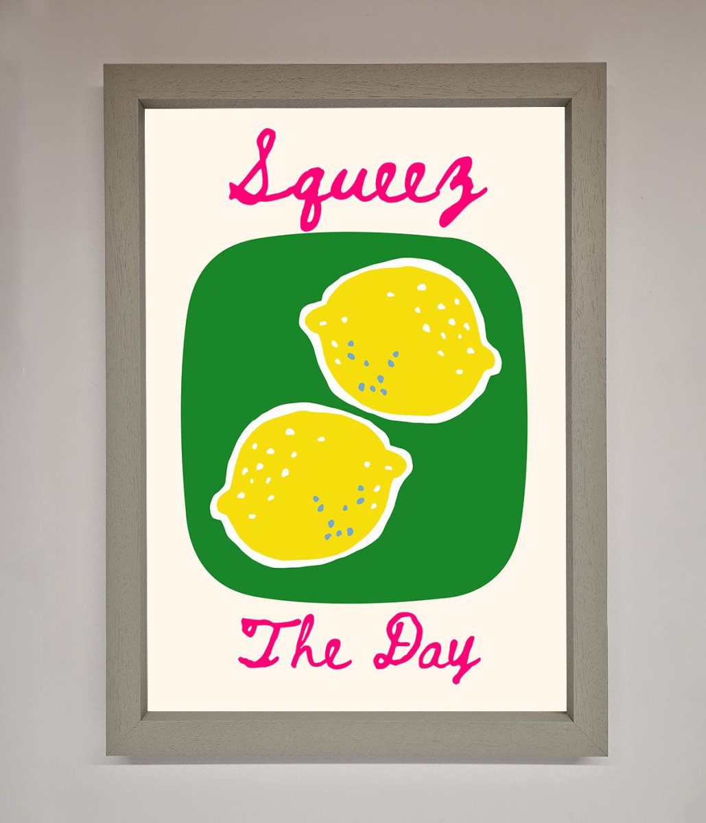 Squeeze The Day Framed Poster-3