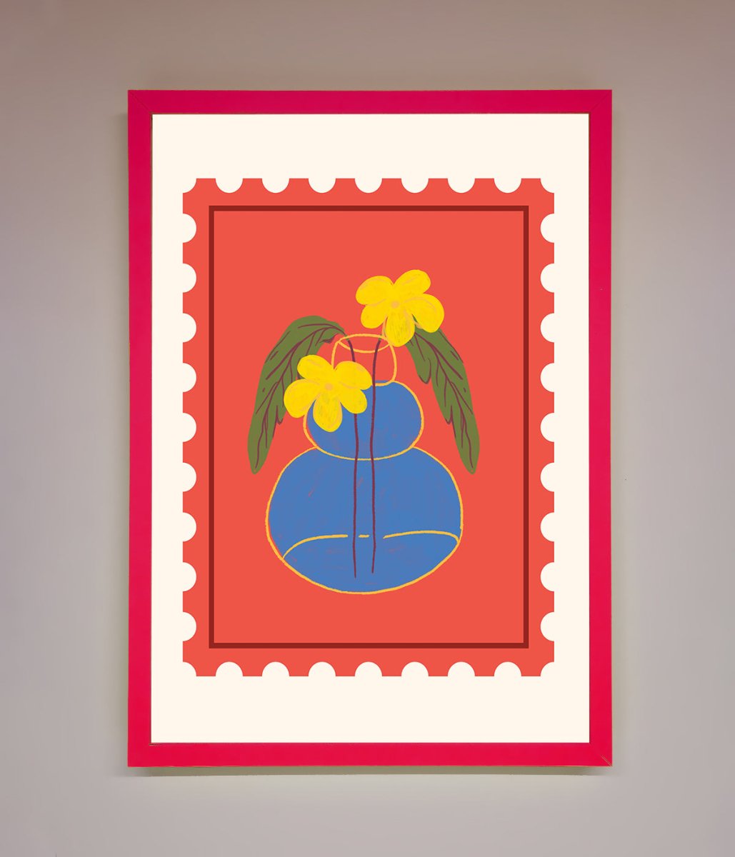 Stamp Plant Framed Wall Art-13