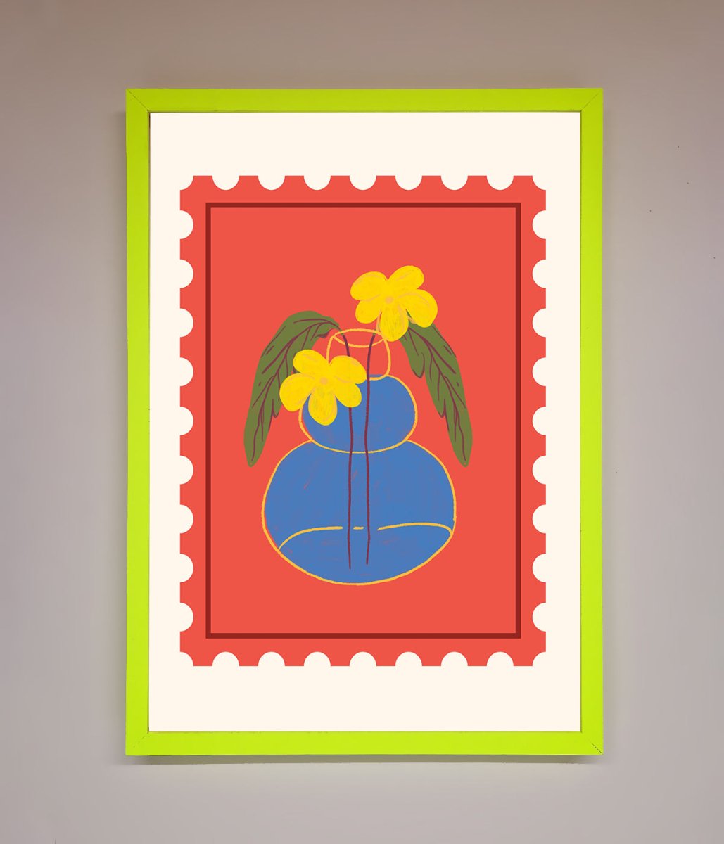 Stamp Plant Framed Wall Art-12