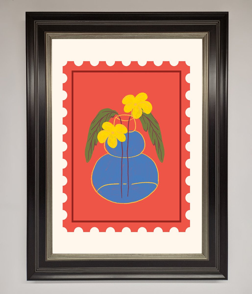 Stamp Plant Framed Wall Art-8