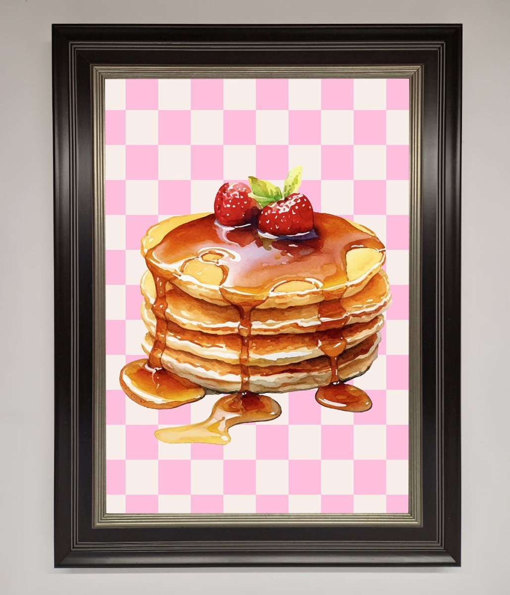 Syrup Pankcakes Framed Print-8