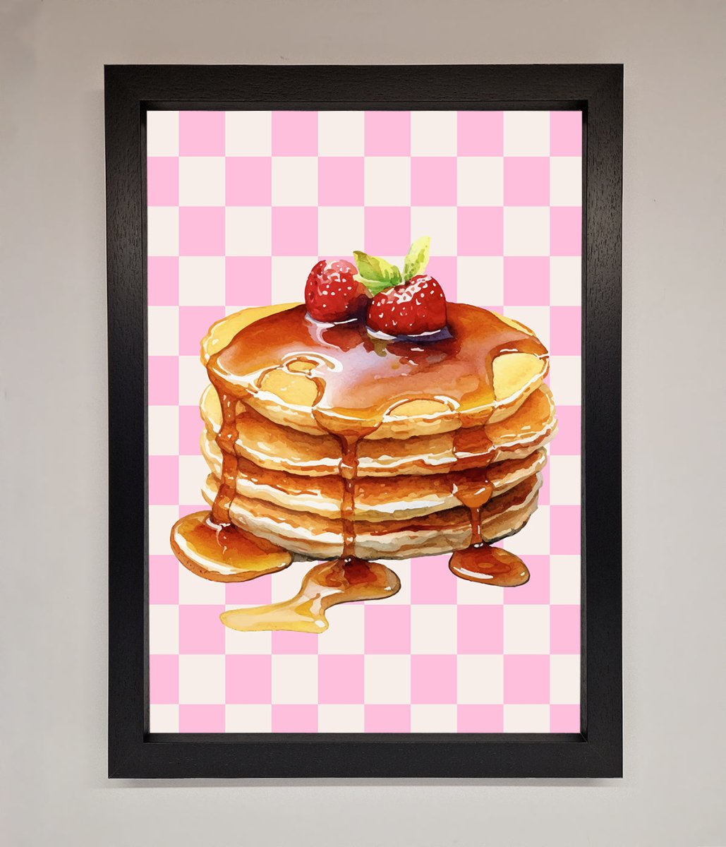 Syrup Pankcakes Framed Print-1