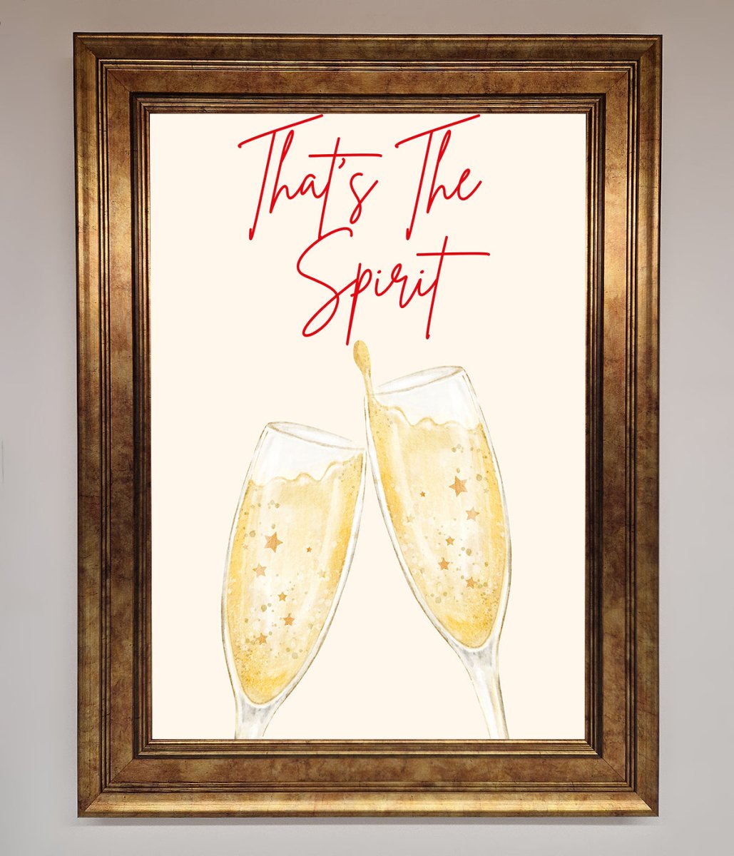 Thats The Spirit Framed Wall Art-7