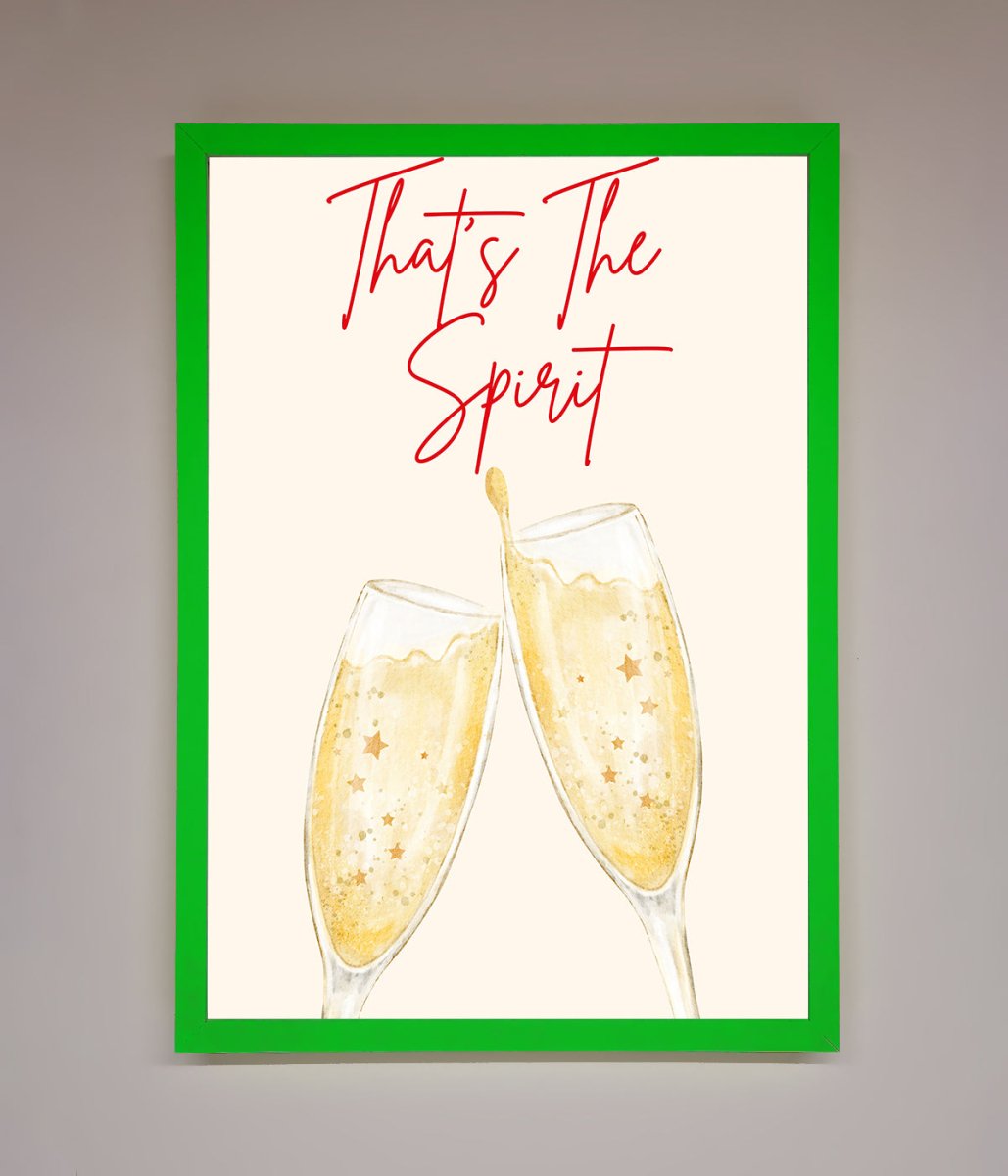 Thats The Spirit Framed Wall Art-11