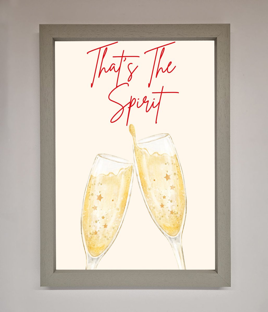 Thats The Spirit Framed Wall Art-2
