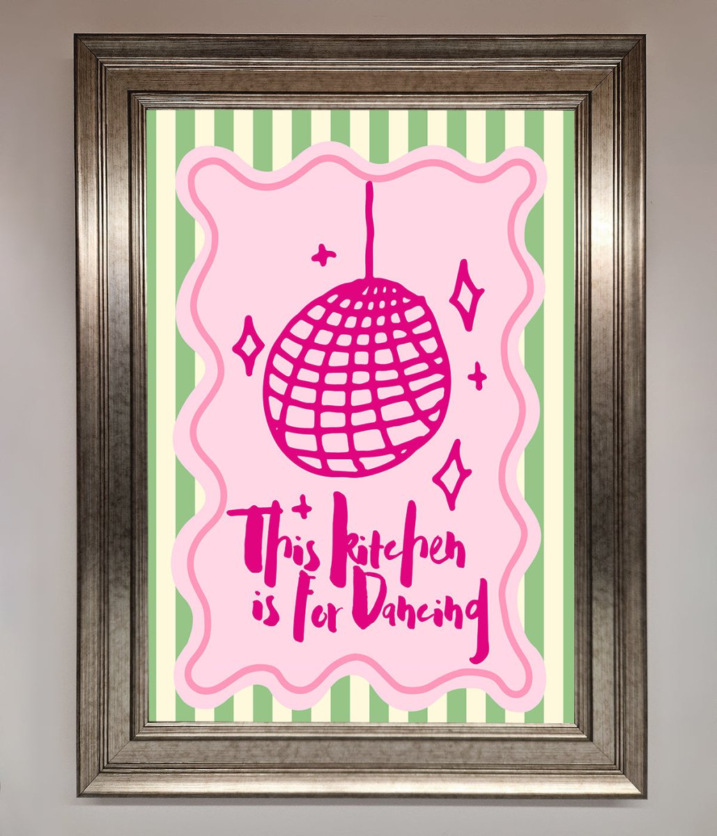 This Kitchen Is For Dancing Framed Wall Art-5
