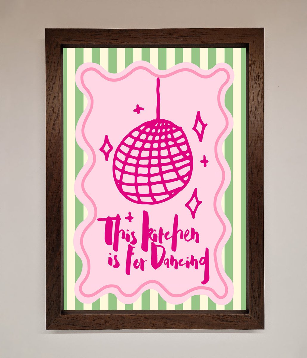 This Kitchen Is For Dancing Framed Wall Art-10
