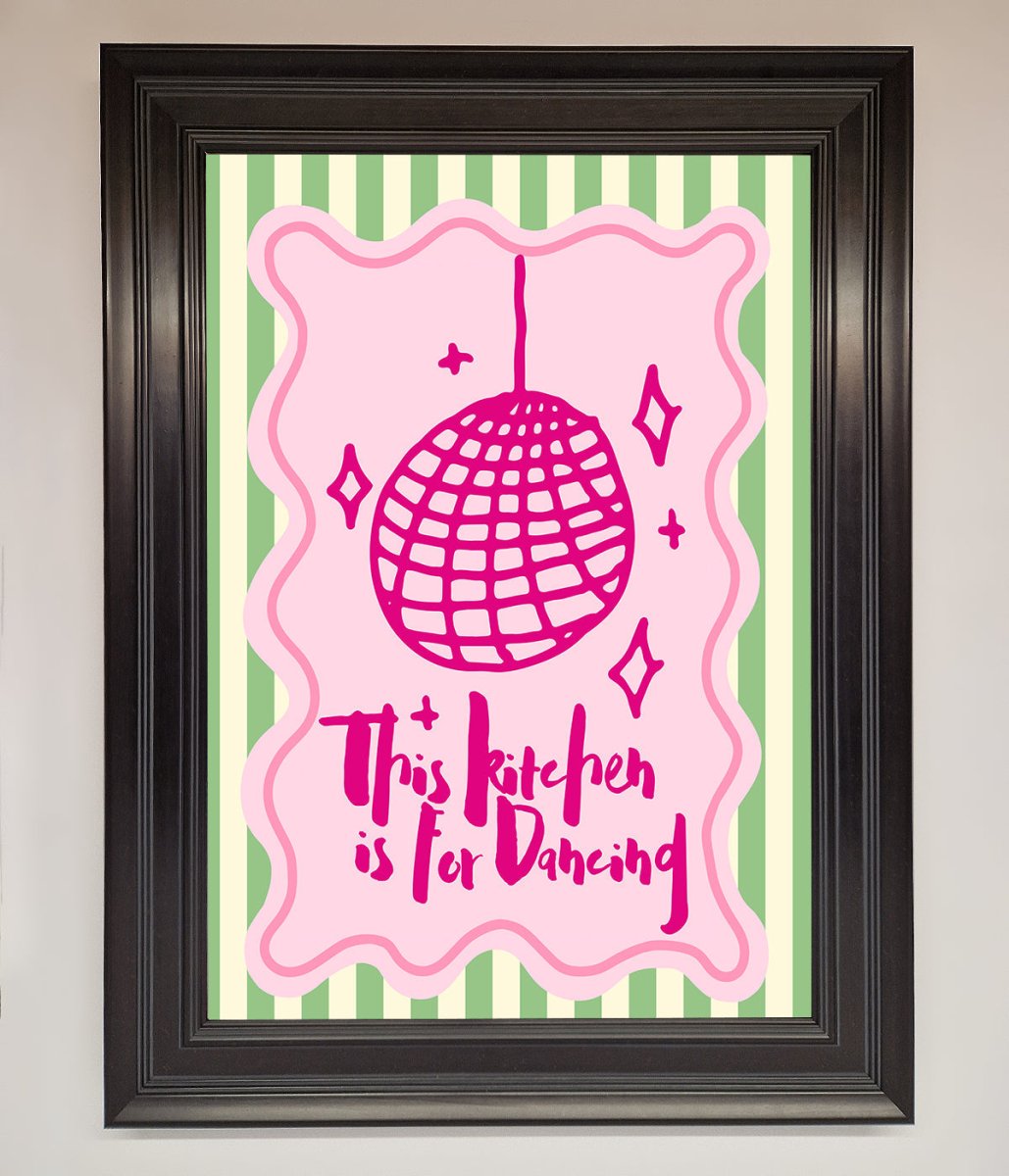 This Kitchen Is For Dancing Framed Wall Art-6
