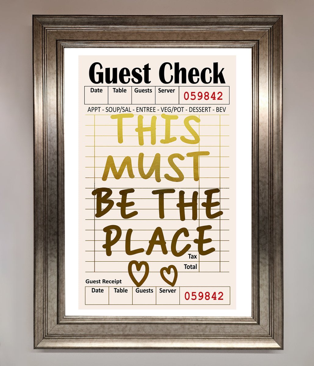 This Must Be The Place Foil Print-1