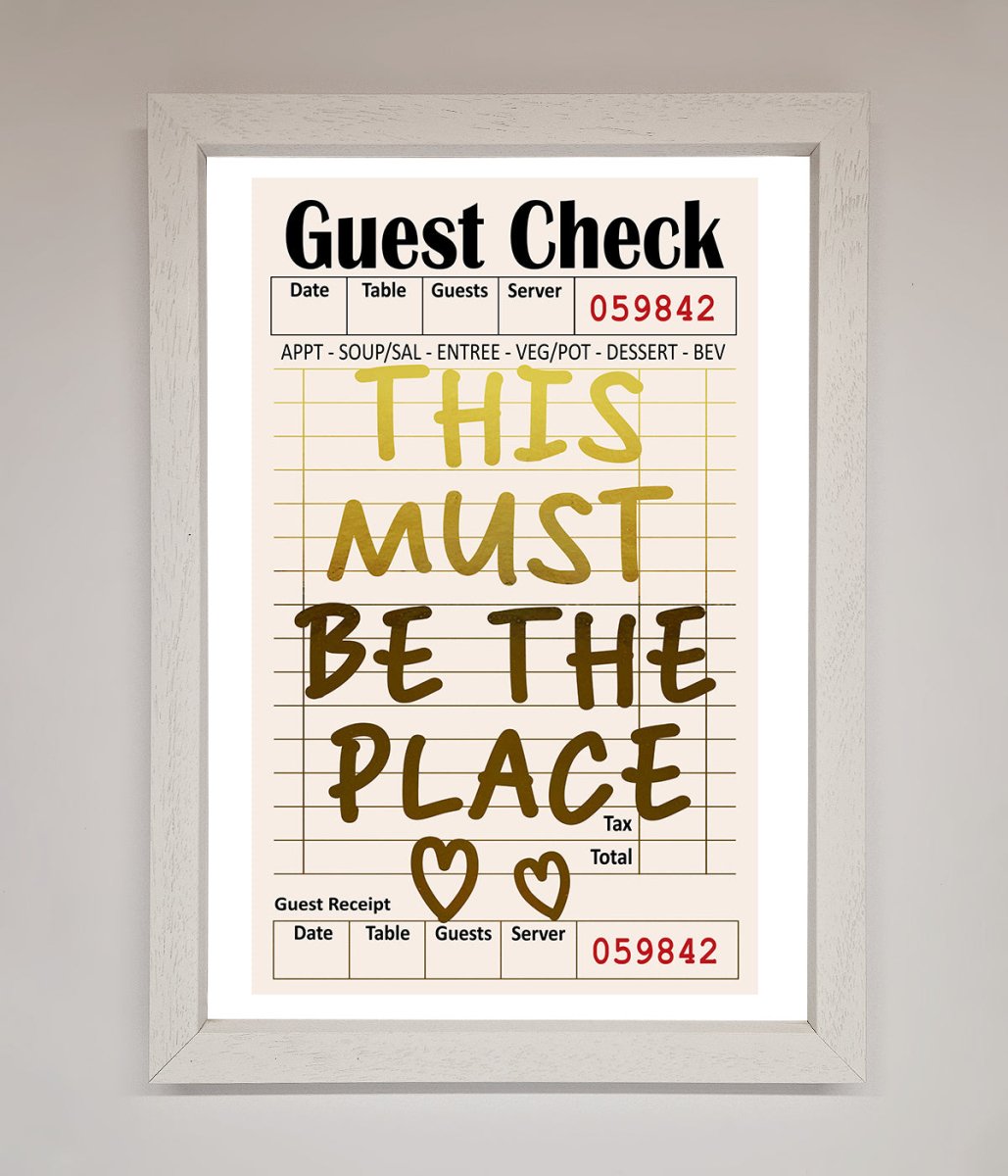 This Must Be The Place Foil Print-7